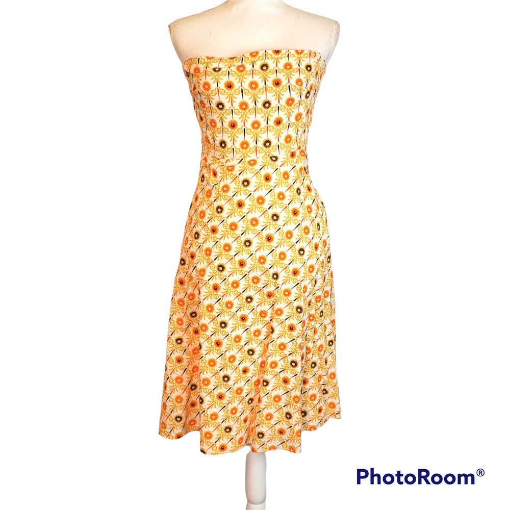 J.Crew Strapless dress size 0 - Picture 1 of 8